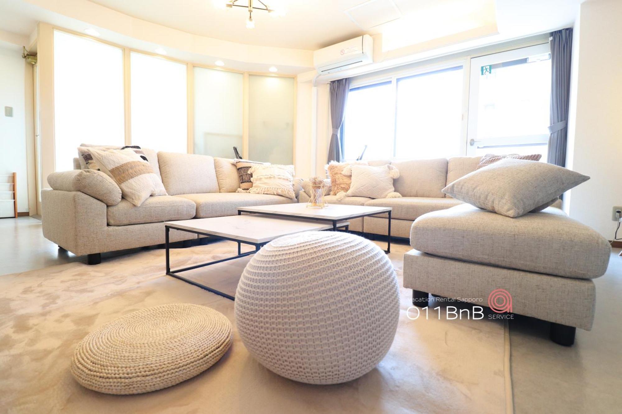 Nk Bld4F Sapporo 3Ldk 3Br 1 Floor 1 Room Exterior foto